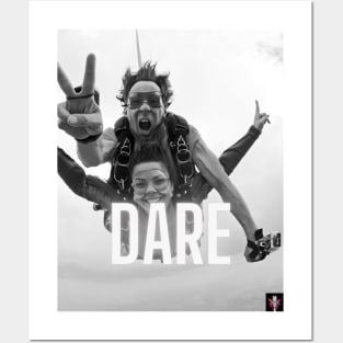 Dare Sky Diving Art Posters and Art